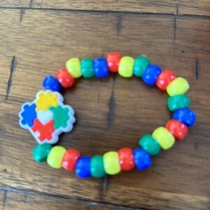 Autism Puzzle Heart Bracelet #4